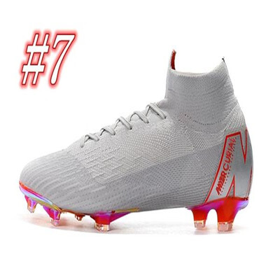 

Mens Mercurial Superfly VI 360 Elite Ronaldo FG CR soccer shoes chaussures football boots high ankle Soccer Cleats