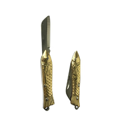 

5cm Mini Keyring Small Pocket Key Chain Folding Folder Mini Flipper Cutter with Lanyard Hole