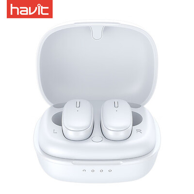 

New Arrival HAVIT Bluetooth V50 Earphone I91 TWS Bilateral True Wireless Stereo In-Ear Headset Sport Earbuds Chargeable Box
