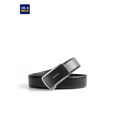 

HLA Haishu House Belt Men 2019 Spring New Generous Patterned Comfort Belt HZPAD1R014A Black Pattern 14 1150MM×35MM