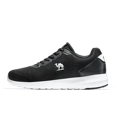 

Camel CAMEL sneakers for men&women couples running shoes student fashion casual shoes lightweight breathable running shoes A91600605 female models black white 38