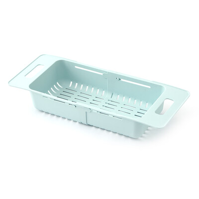 

Home Retractable Vegetable Drainer Kitchen PP Material Fruit Washer Bowls Chopsticks Strainer