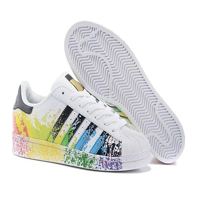 

2018 Originals Superstar White Hologram Iridescent Junior Superstars 80s Pride Sneakers Super Star Women Men Athletic Running Shoe