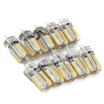 

10pcs 6W G4 Base 64 LED Lamp AC 220V White Light SMD 3014 360 Degrees Beam Angle