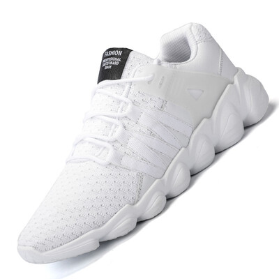 

2018 new mens shoes foreign trade explosion models summer flying line breathable cushioning anti-skid large size sports break