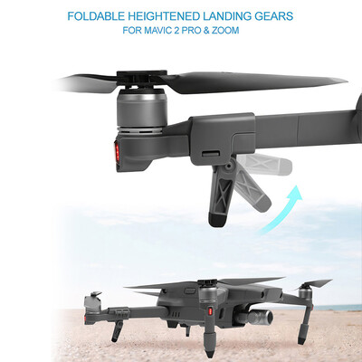 

Sunnylife Foldable Heightened Landing Gears Set for DJI Mavic 2 PRO ZOOM Drone