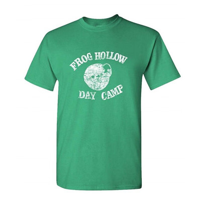 

Frog Hollow Day Camp Weird Frank Rock 70s - Mens Cotton T-Shirt