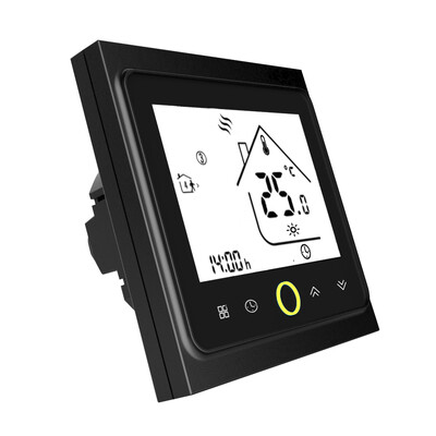 

16A Electric Heating Thermostat with Touchscreen LCD Display Energy Saving Smart Thermostat Temperature Controller