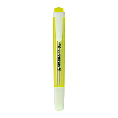 

STABILO Le Cool Highlighter Yellow 27524 Candy Color Pocket Pen Word Notes Pen Small Fresh Student Office Highlight Marker