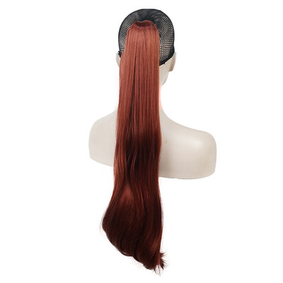 

StrongBeauty Claw Clip Ponytail Long straight Hairpiece Synthetic Hair Extension