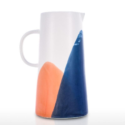 

Ceramic Pitcher Decorative Use Ideal Gifts for Home Weddings Milk Jug Pot Espresso Coffee Creamer Pourer