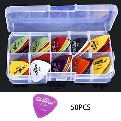 

Guitar Picks Box Case Set Guitars Accessories Musical Instrument Tool 058-15mm Thickness Guitar Pick