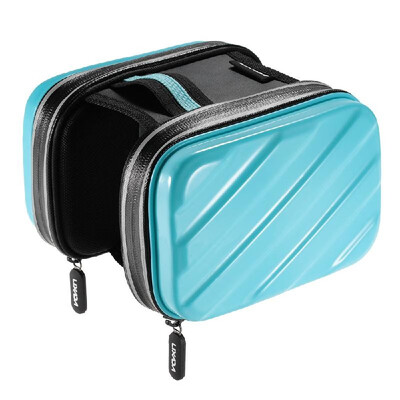 

Lixada Rainproof Outdoor Cycling Hiking Riding Road Bikes MTB City Bike Bicycle Front Frame Bag Pack Double Pouch Front Tube Bag