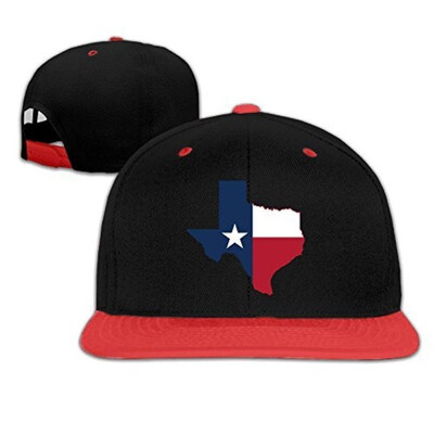 

Flag Map Of Texas Kids Snapback Hats One Size