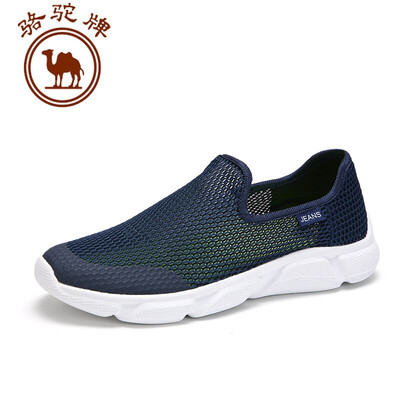 

Camel brand couple mens shoes fashion casual mesh breathable set foot W912330310 dark blue 40250 yards