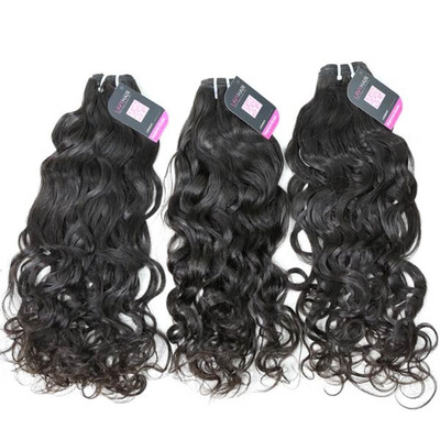 

Superior Grade mix 3 or 4 bundles Malaysian natural wave Virgin Human hair extensions
