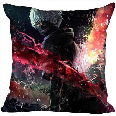 

Tokyo Ghoul Hot Sale Pillow Case High Quality New Years Pillowcase Decorative Pillow Cover For Wedding Decorative Christmas