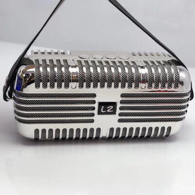 

Portable high power bluetooth speaker mobile phone wireless audio FM radio subwoofer TF card music player for outdoor handle MP3