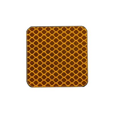 

10Pcs 5X5cm Safety Reflective Warning Strip Tape Car Bumper Reflective Strips Secure Reflector Stickers Decals Car Styling