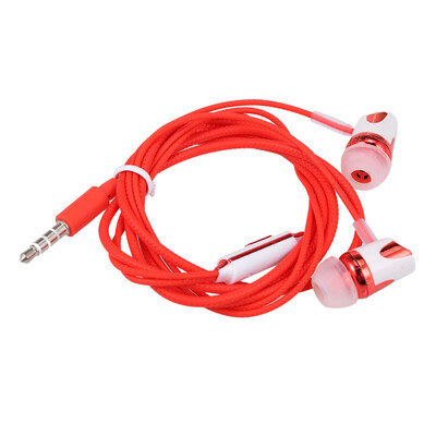 

35mm Wired Headphone In-Ear Headset Stereo Music Earphone Earpiece In-line Control Hands-free with Microphone for Smartphones Tab