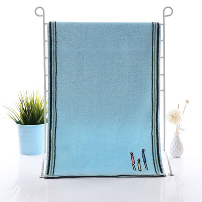 

3PcsLot Face Towel 100 Cotton Super Soft Thick Towel Terry Absorbent Washcloths for Family Members 35x75cm