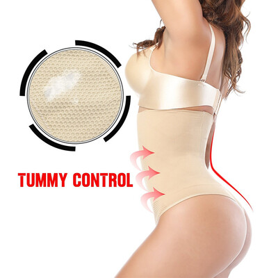 

SLIMBELLE Invisable Body Shaper High Waist Tummy Control Panty Slim Butt Lifter Waist Trainer Sexy Thong