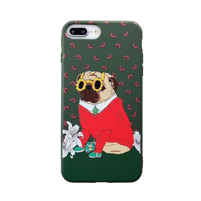 

Apple iPhone X XS XR XS Max 8 8plus 7plus 6s 6plus Soft Case TPU Phone Case Ultra-thin Back Cover Cartoon Hello GOD Matte Case Sho