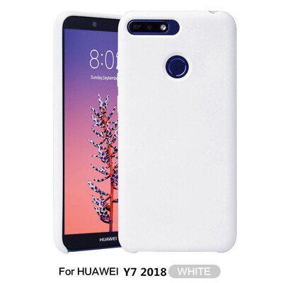 

Goowiiz Phone Case For Huawei Y7 2018Y7 ProY7 PrimeNova 2 LiteHonor 7C8 Fashion Simple Solid Color Ultrathin Soft TPU