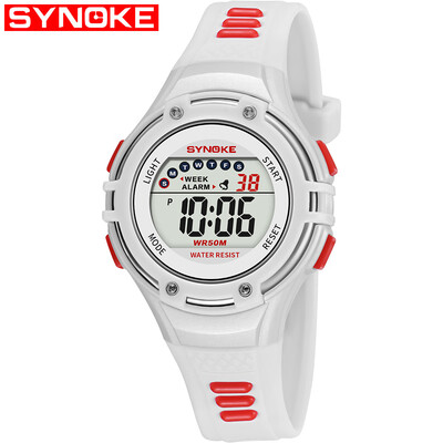 

SYNOKE 9728 Children Watch Sport Watch Luminous Alarm Digital Waterproof Wrist Watch kid Watch