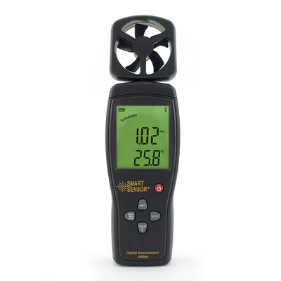 

Xima anemometer high precision digital anemometer wind instrument wind speed air temperature measuring instrument AS806