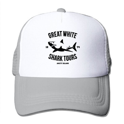 

Great White Shark Tours Big Foam Mesh Truck Cap Mesh Back Adjustable Cap