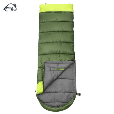 

WIND TOUR Adult Outdoor Hand Unbound Thickening Envelope Style Sleeping Bag
