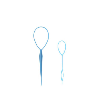 

2pcs Fashion Topsy Tail Hair Braid Ponytail Hair Accessory Maker Styling Tool