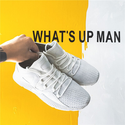 

Mens casual shoes breathable sneakers running shoes