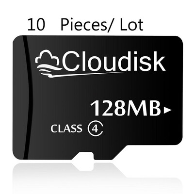 

10pack Cloudisk Micro SD Card 128MB Memory Card MicroSD 128 MB