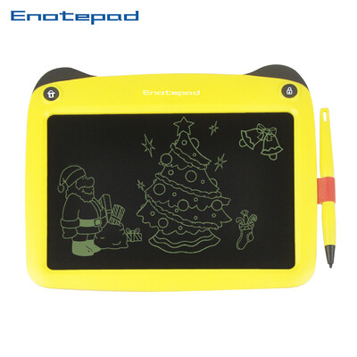 

Enotepad LCD Writing Tablet Kids Drawing Board Pads 9 Inch Portable Graphic Board with Erase Lock Button