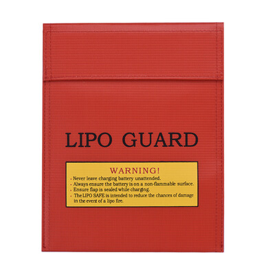 

Lipo Battery Protection Bag Fireproof Explosion-proof Water-proof Safe Charging Storage Bag for Home Office Use Large Space