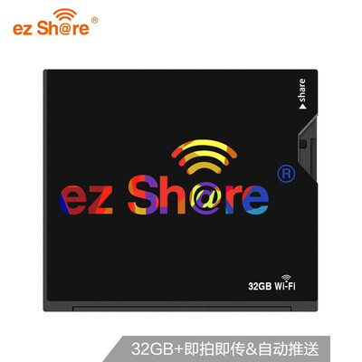 

Ez Share 32GB CF CompactFlash memory card C10 second generation WIFI card instant transmission wireless transmission