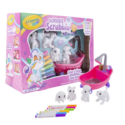 

Crayola Crayola Variety Bubble Cute Pet Bathroom Set Pet Graffiti Wash Doll Set 74-7249