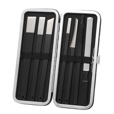 

7pcs Professional Pedicure Shaver Set with Storage Bag Steel Nail Cuticle Remover Foot Repair Sharp Blade for Ingrown Nail Corn Ca