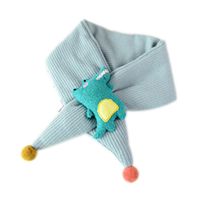 

Baby Cotton Colorful Scarf Winter Fall Kids Lovely Warm-keeping Muffler Children Soft Cute Neck Warmers