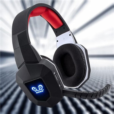 

Headphones with mic overhead wireless headset portable game moving coil for xbox 360 for xbox one PS