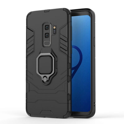 

WIERSS Ring Case Car Holder Phone Case for Samsung Galaxy S9 Plus S9 G965 G965F S9 G960 G960F Armor Case Cover Fundas Capa