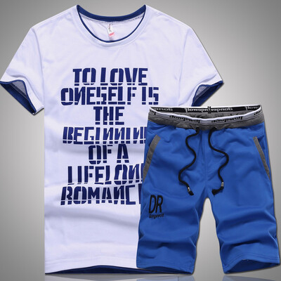 

Mens New 2 Pieces Casual Suit Fashion Unisex Polo ShirtsShorts Leisure Suit for Men And Women M-4XL 226