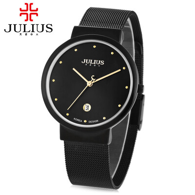 

Julius JA - 426M Male Ultrathin Stainless Steel Mesh Band Quartz Wrist Watch