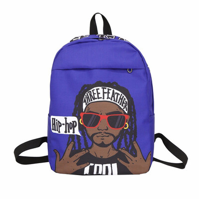 

Fashion Stylish Daypack Harajuku Style Cartoon College Bookbag for Travel School