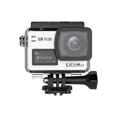 

SJCAM SJ8 PLUS Action Camera 4K30FPS 12MP Sports Cam with EIS 170°Wide Angle Lens 233 Inch Touch Screen 1200mAh Battery for Unde
