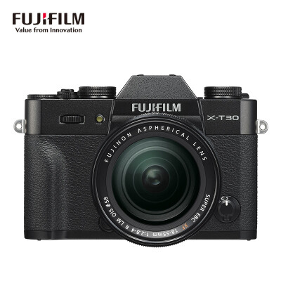 

Fuji FUJIFILM X-T30XT30 XF18-55 micro single camera double headgear 2610 million pixels folding touch screen 4K black XF27 suit