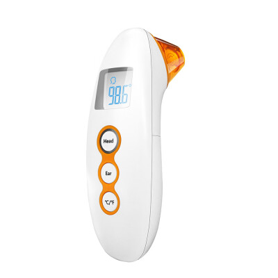 

Digital LCD IR Infrared Thermometer Forehead&Ear Thermometer For Baby Adult Fever Alarm Body Ambient Object Temperature Measur