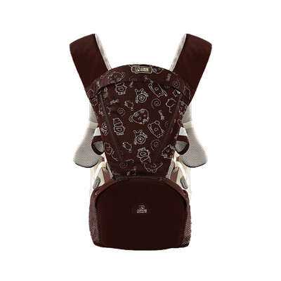 

Baby Carrier With Hip Seat All-in-One 6 Position Ergonomic Newborn Kids Carriers Back Front Facing Kangaroo Sling Carrying Infant